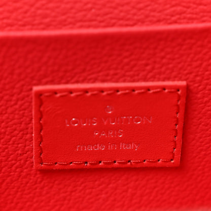 Monogram Macassar Nice Mini Rouge