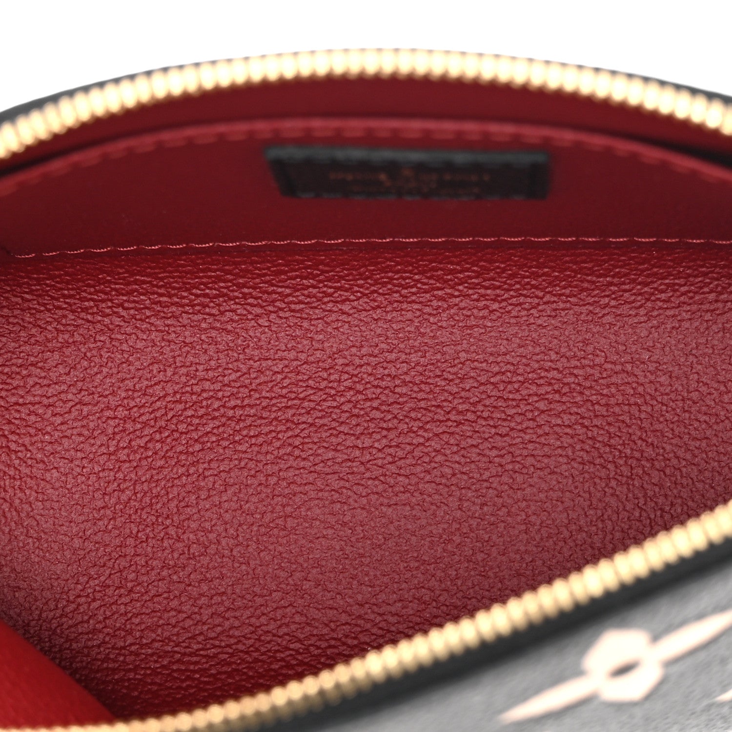 Empreinte Monogram Giant Cosmetic Pouch Black Beige
