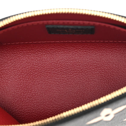 Empreinte Monogram Giant Cosmetic Pouch Black Beige