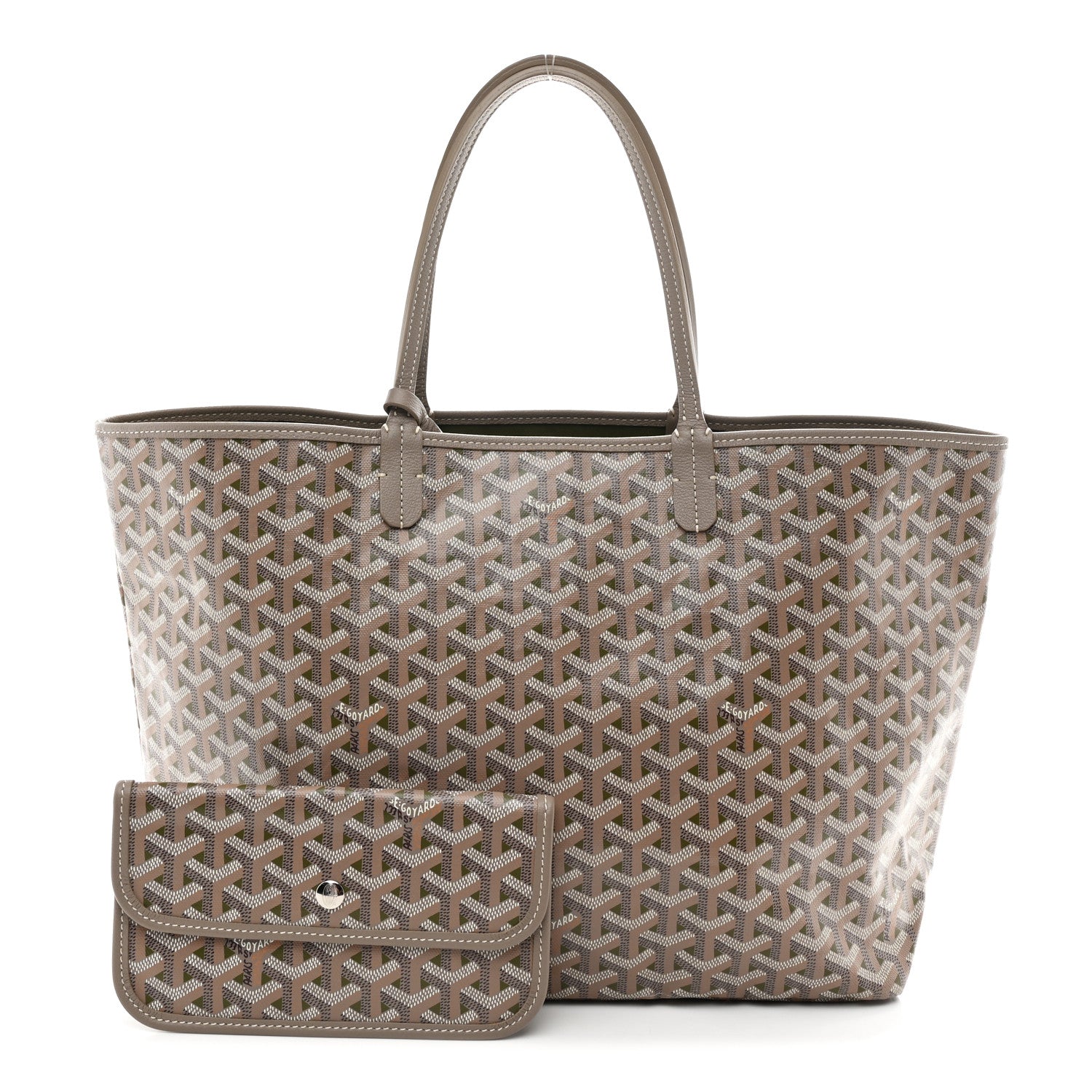 Goyardine Saint Louis Claire Voie PM Grege Khaki