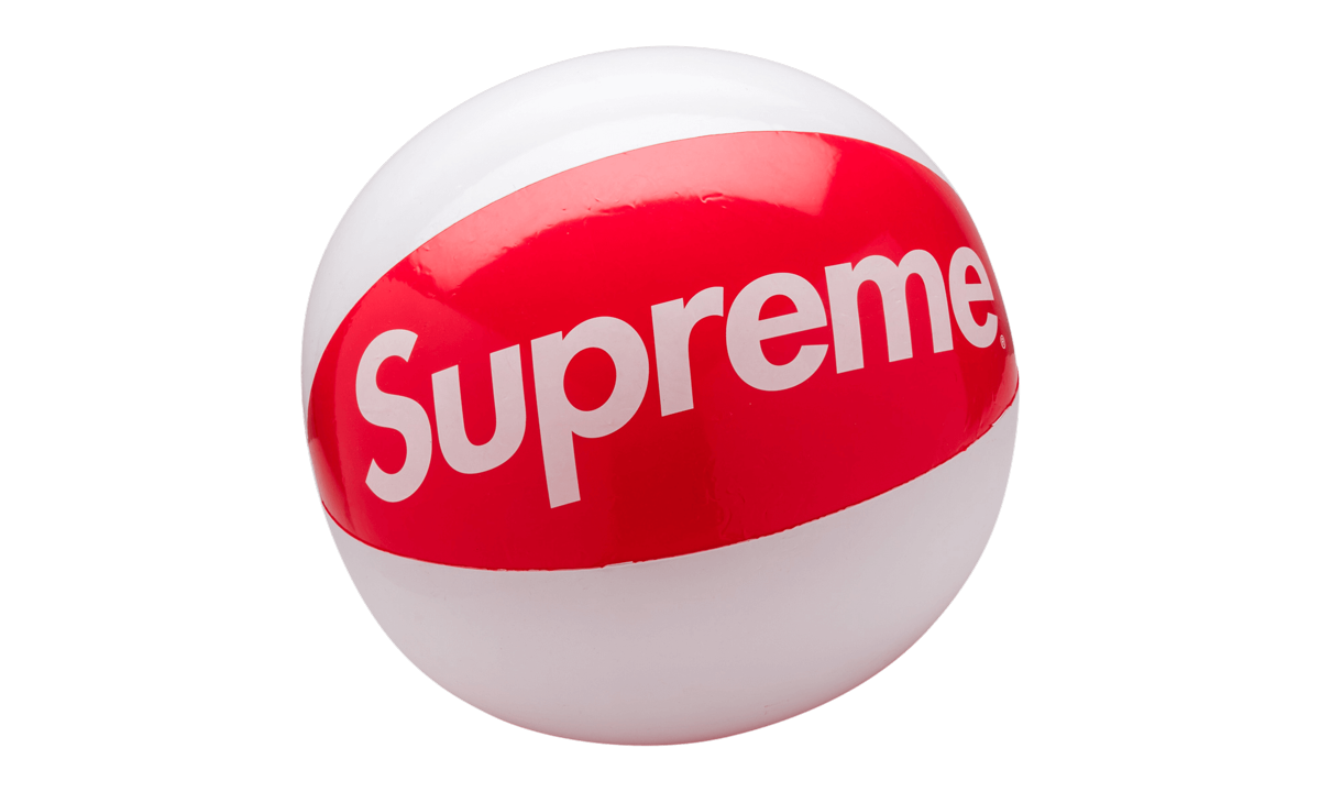 Beach Ball "White/red" SU0420