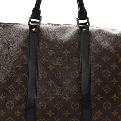 Monogram Macassar Keepall Bandouliere 55
