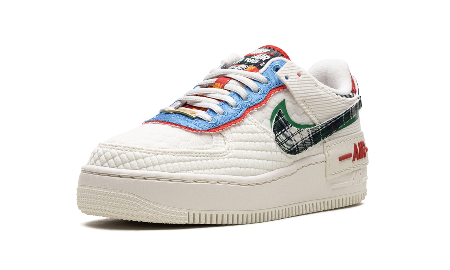 NIKE AIR FORCE 1 SHADO WMNS "Multi-Material" DZ5193 100