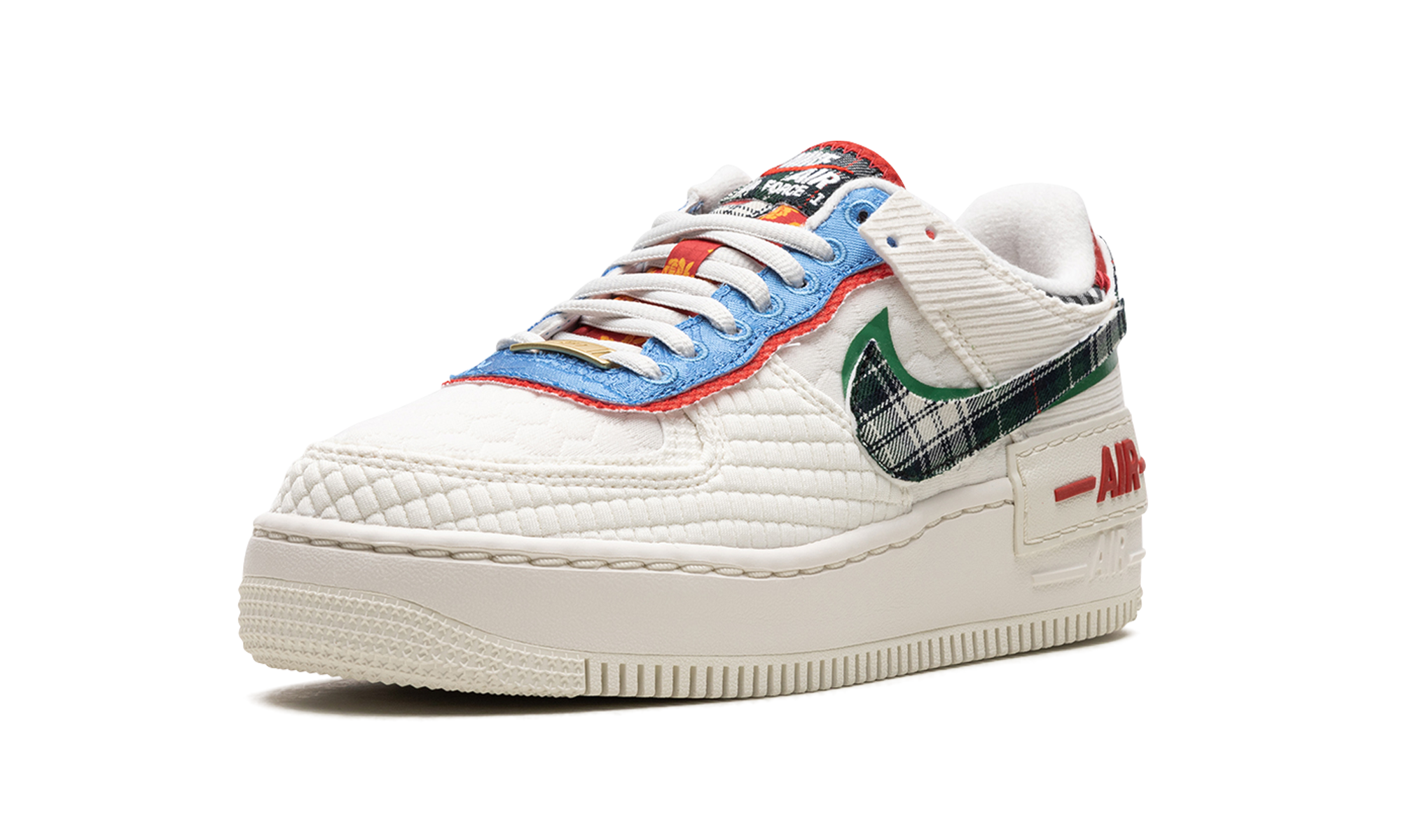 NIKE AIR FORCE 1 SHADO WMNS "Multi-Material" DZ5193 100