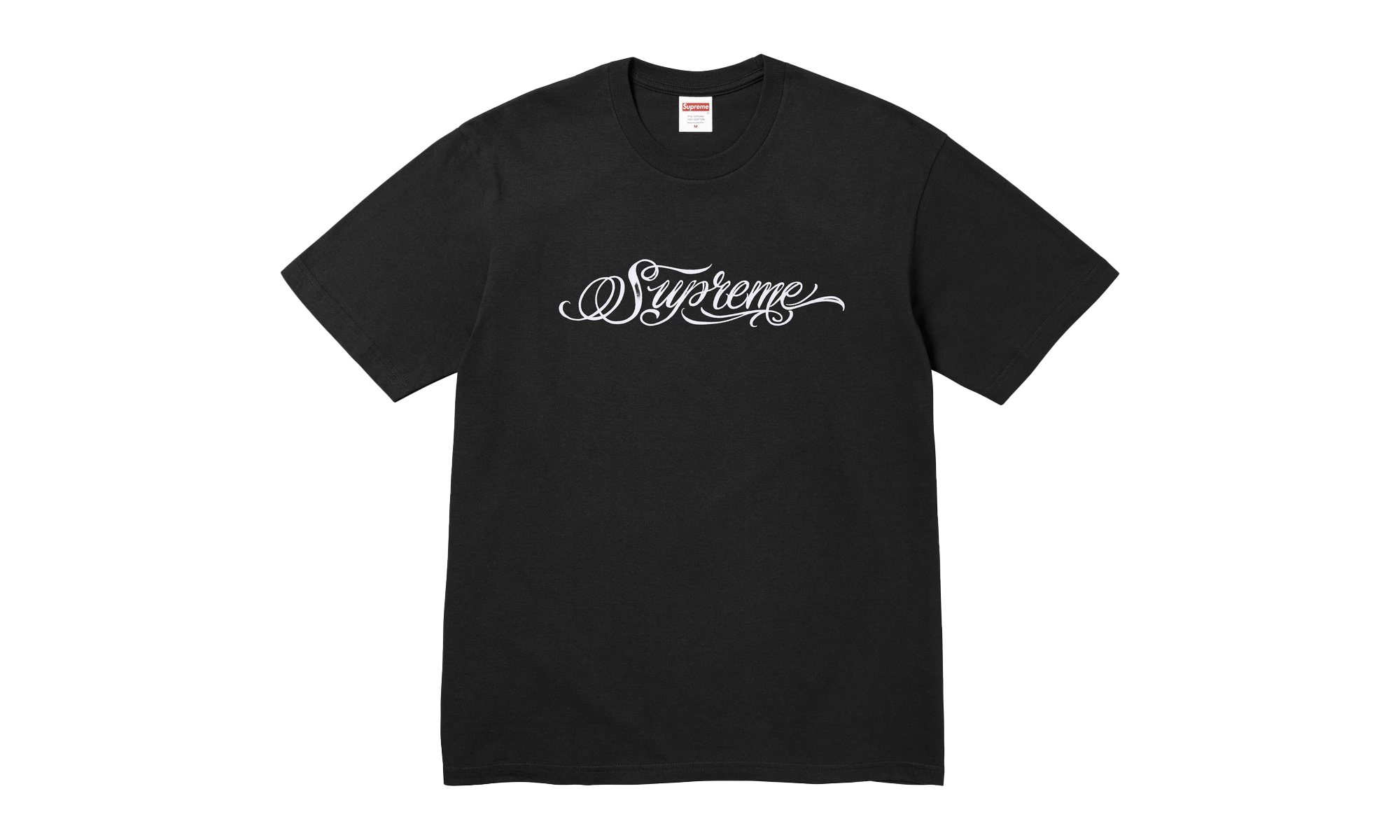 Script Tee "FW24 - Black" SU26092