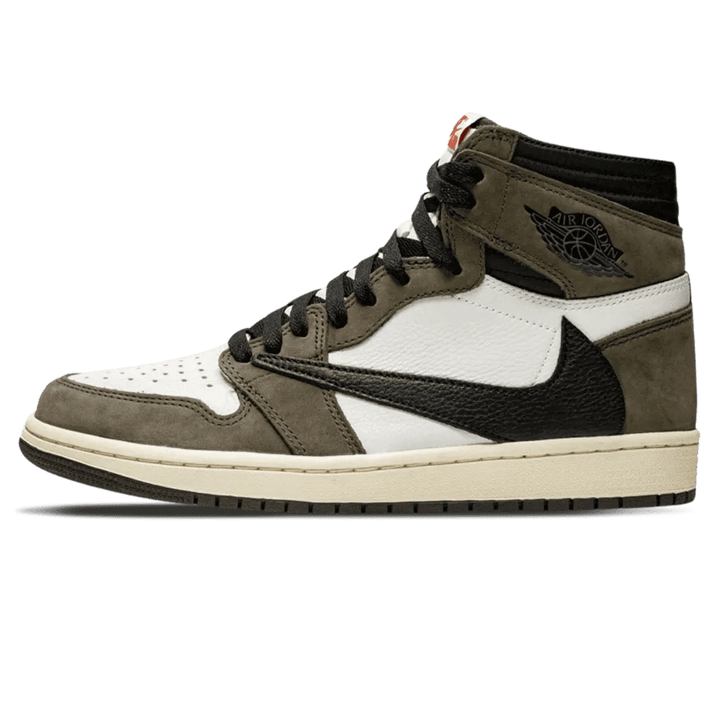 Travis Scott x Jordan 1 Backwards Swoosh Mocha