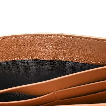 Nappa Matisse FF Embossed Continental Wallet On Chain Coloniale