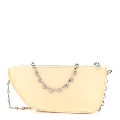 Calfskin Micro Shield Sling Bag Pearl
