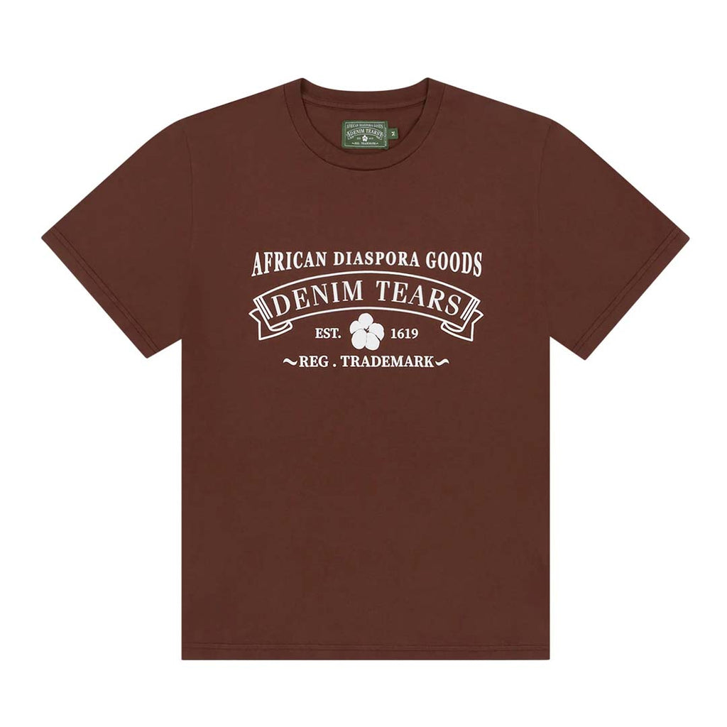 Denim Tears ADG Tee 'Brown'