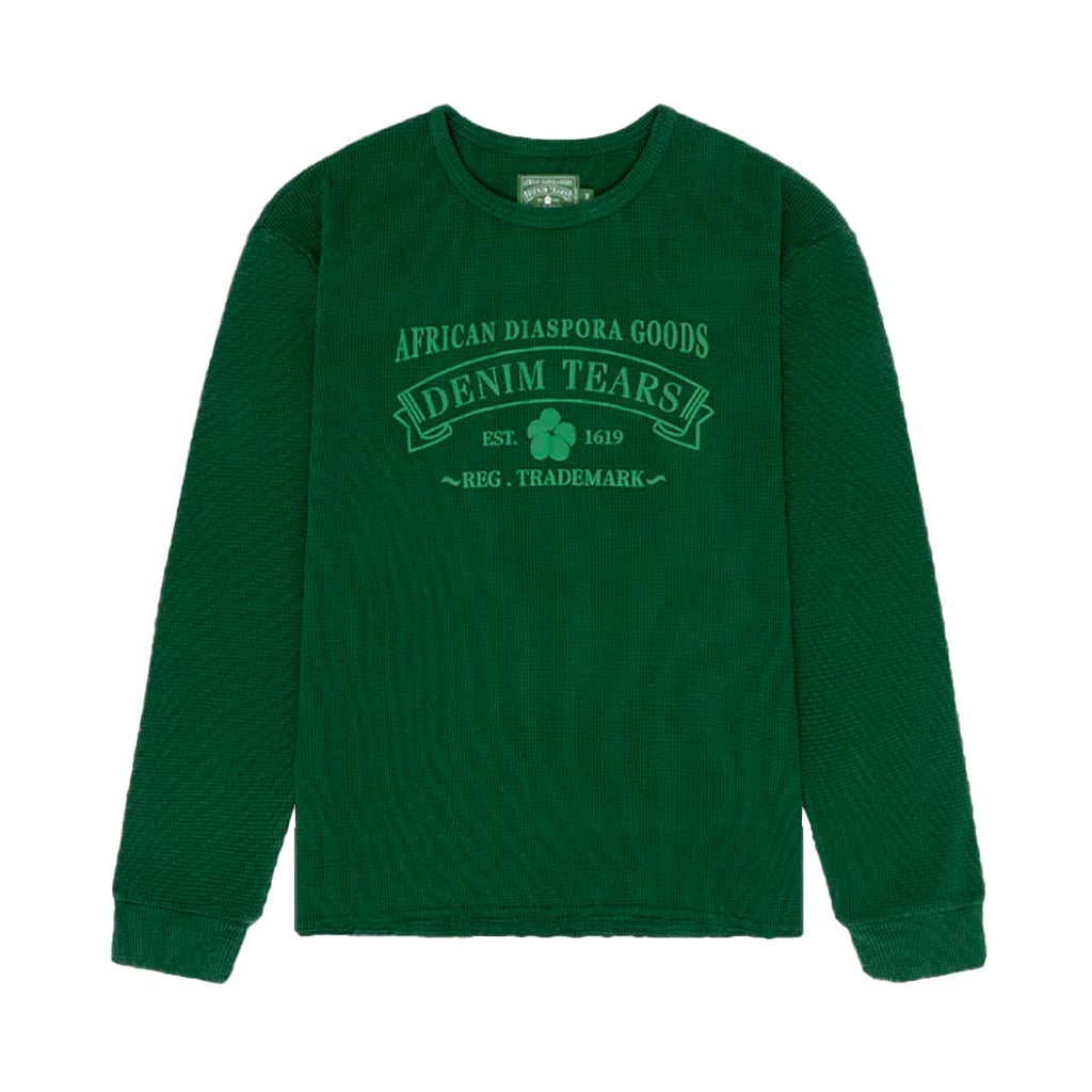 Denim Tears ADG Thermal Tee Green