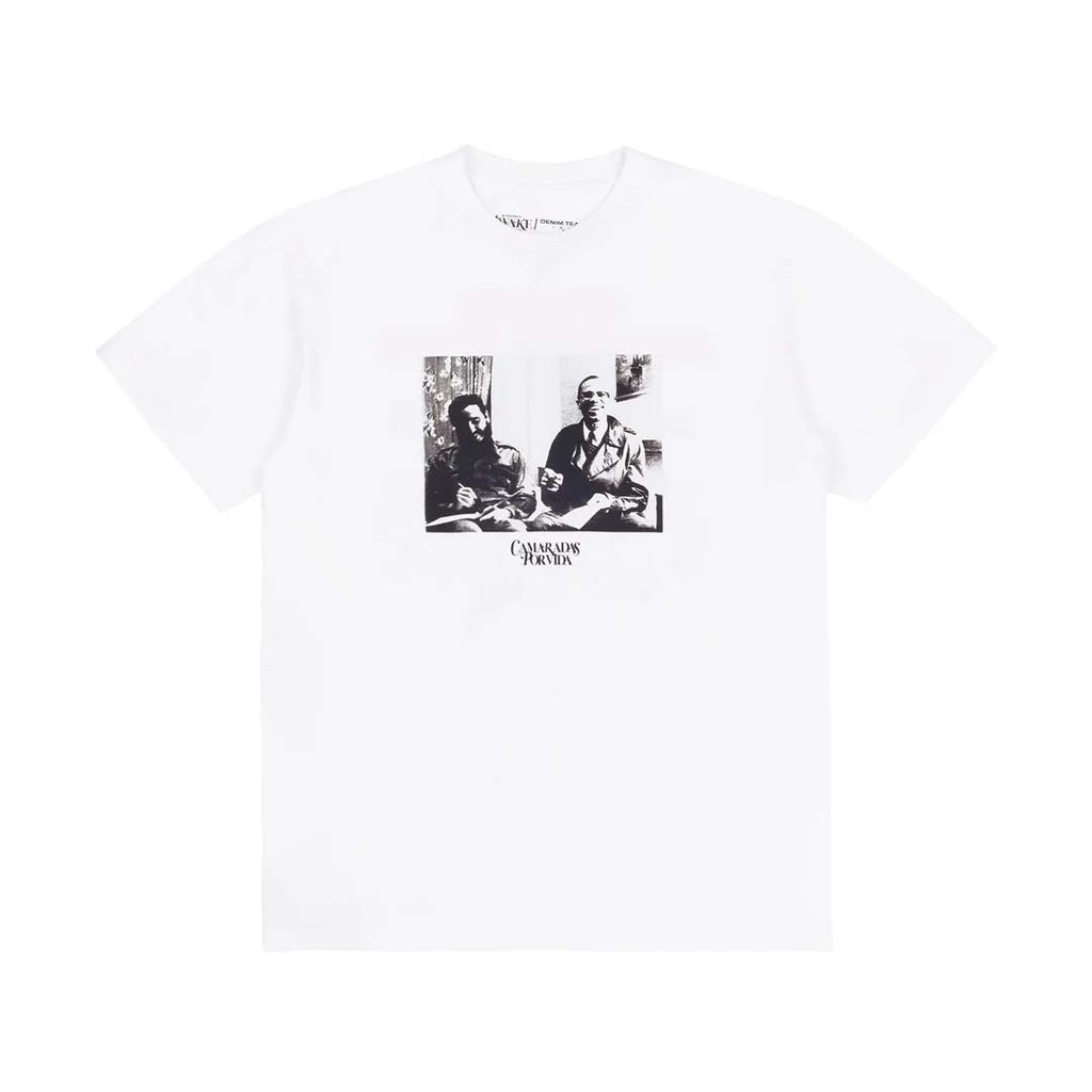 Denim Tears Camaradas Por Vida Tee White