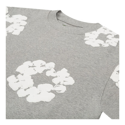 Denim Tears Cotton Wreath Grey Long Sleeve Tee