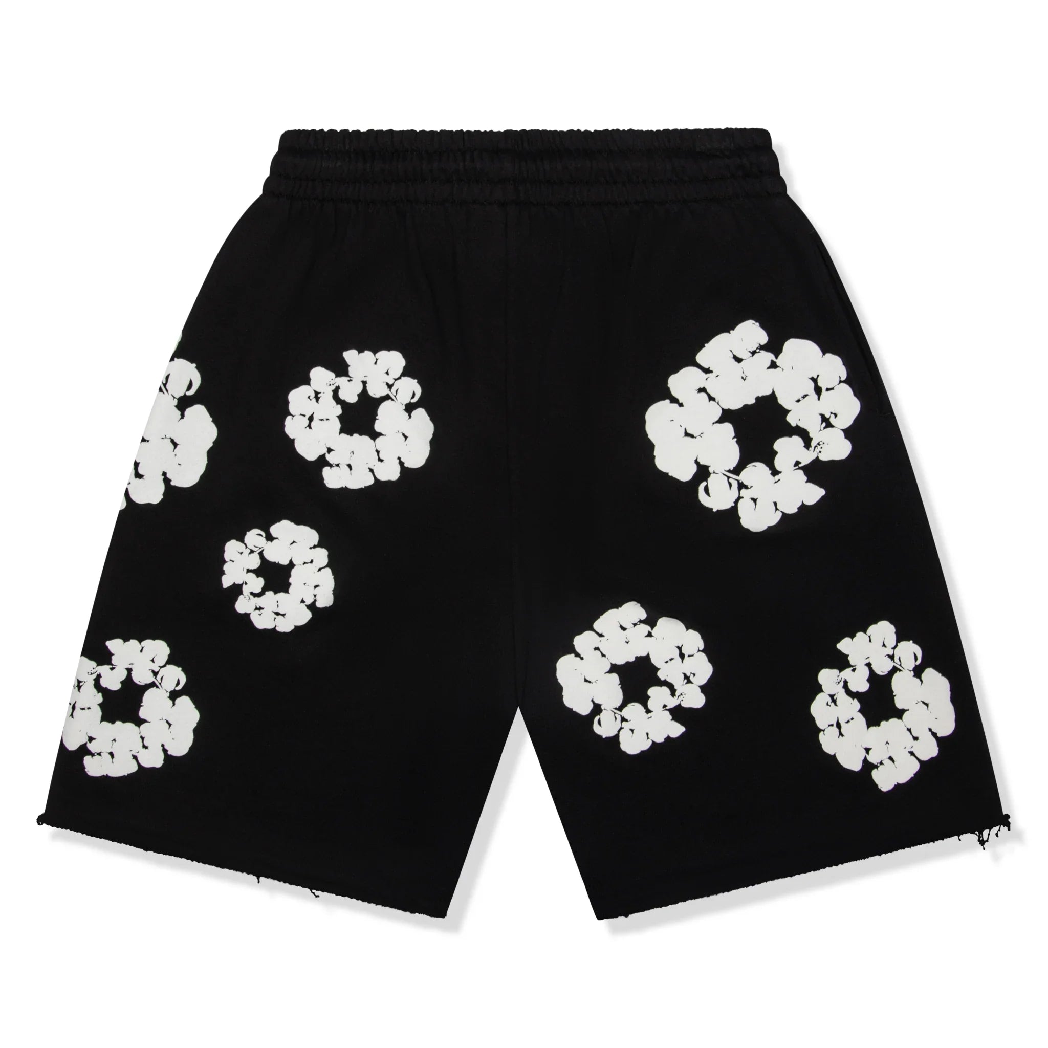 Denim Tears The Cotton Wreath Black Shorts Secondary image