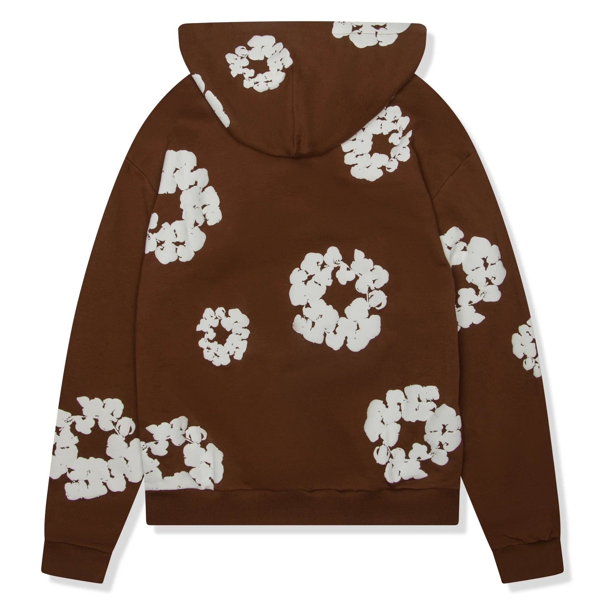 Denim Tears The Cotton Wreath Brown Hoodie Secondary image