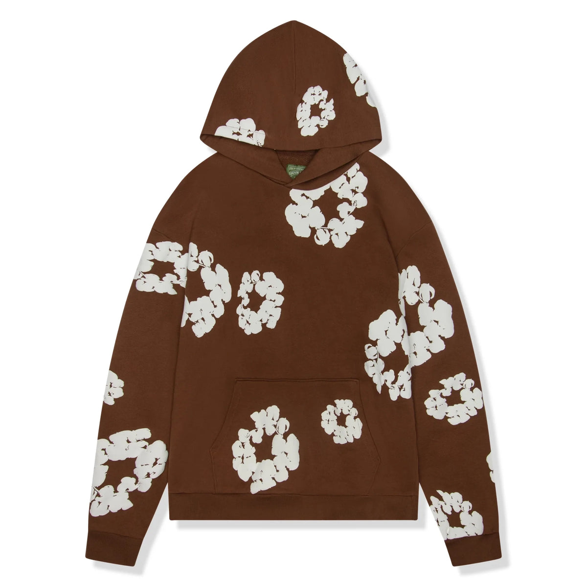 Denim Tears The Cotton Wreath Brown Hoodie Main image