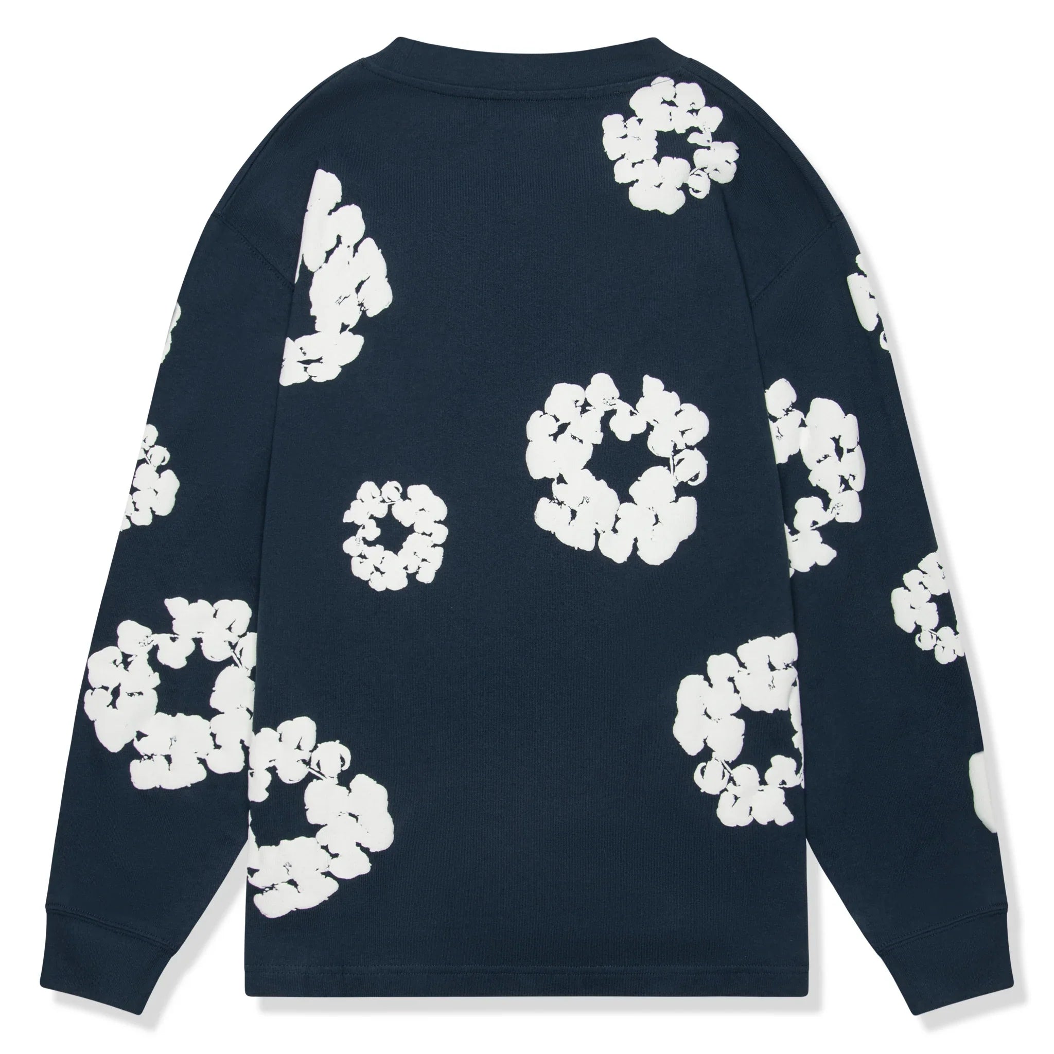 Denim Tears The Cotton Wreath Long-Sleeve Navy T Shirt Secondary image