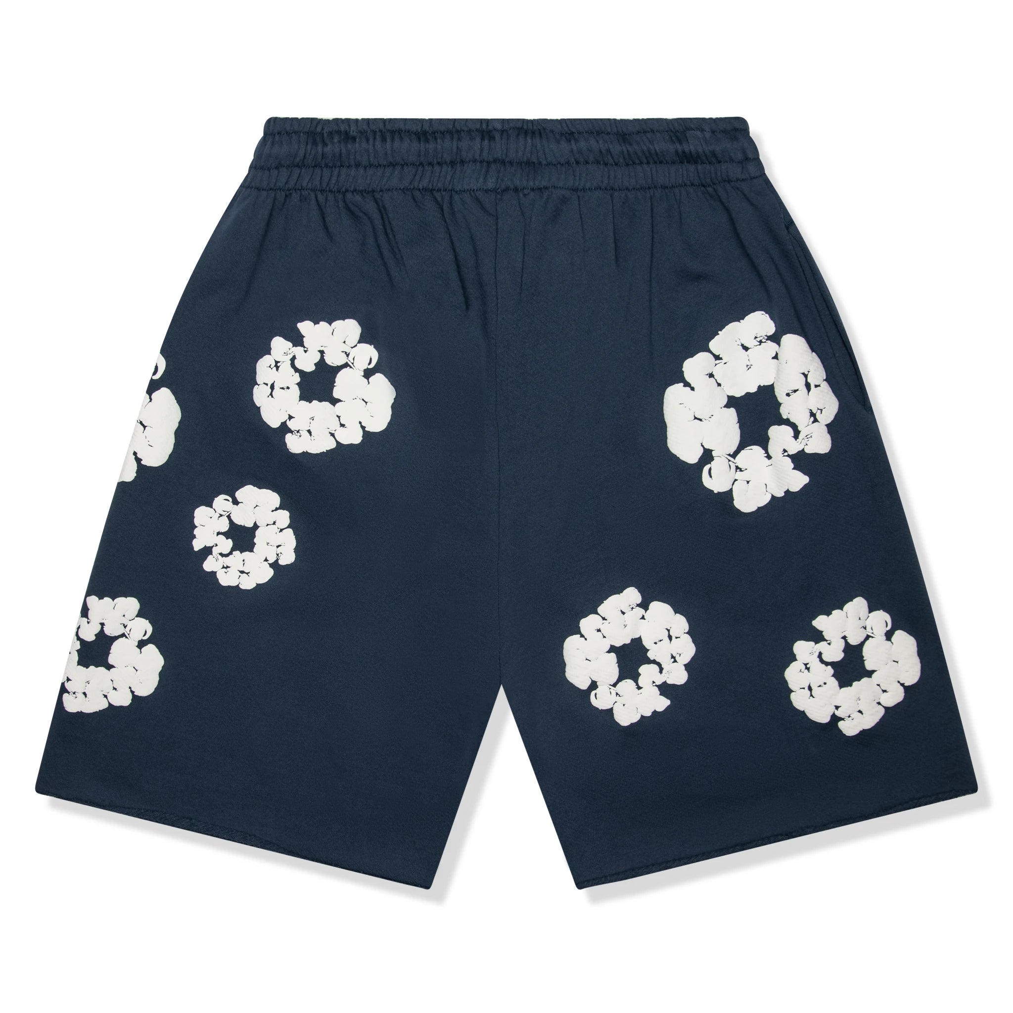 Denim Tears The Cotton Wreath Navy Shorts Secondary image