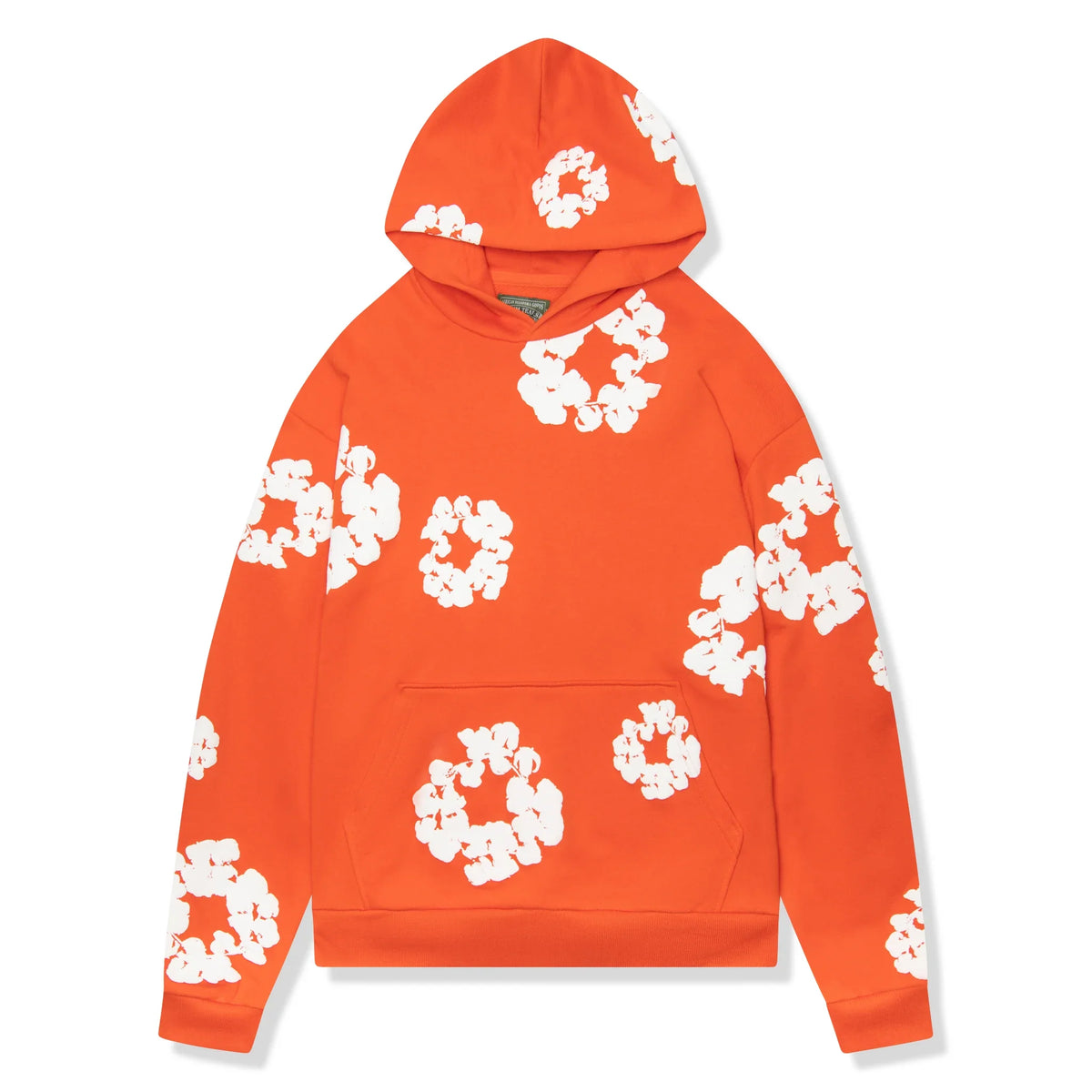 Denim Tears The Cotton Wreath Orange Hoodie Main image