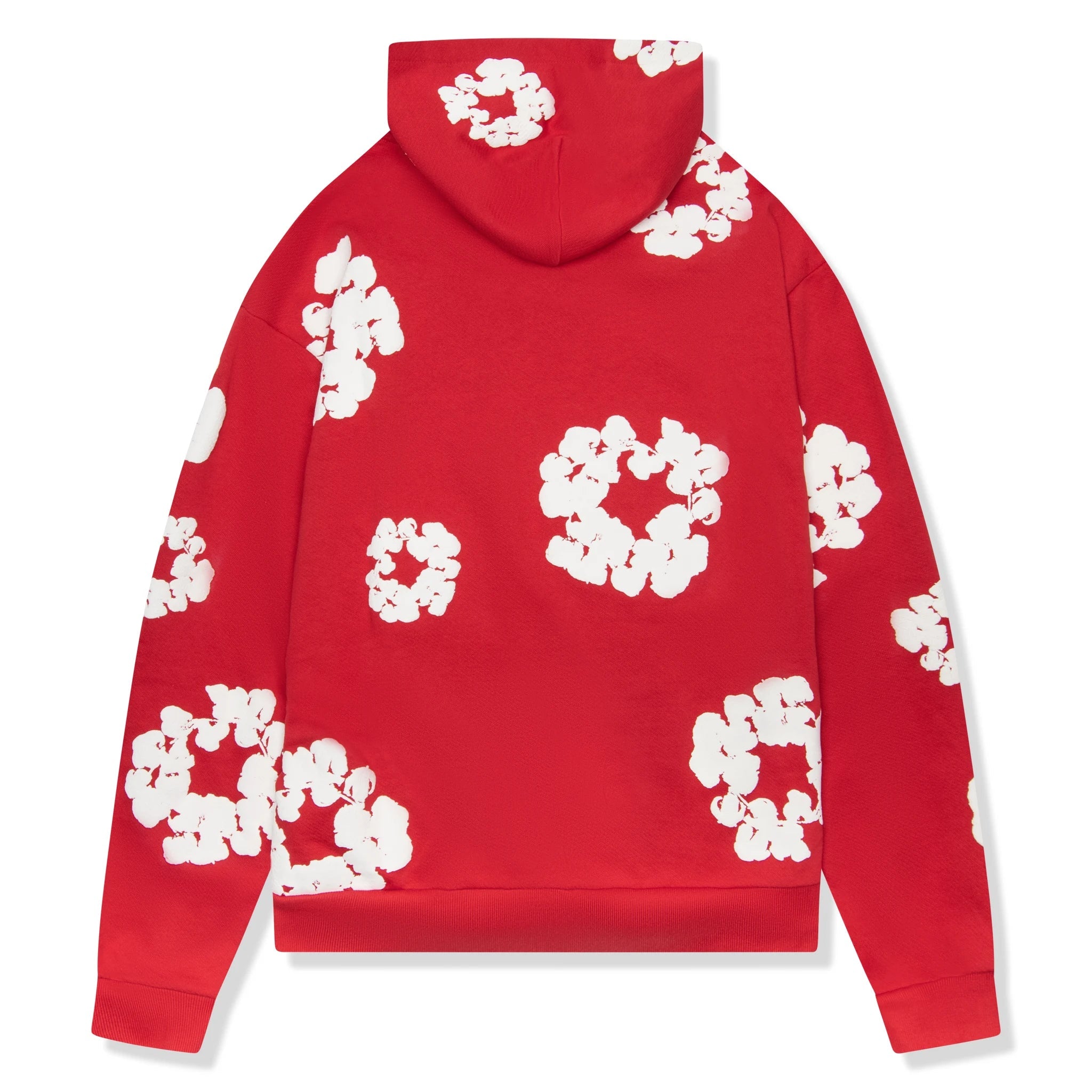 Denim Tears The Cotton Wreath Red Hoodie Secondary image