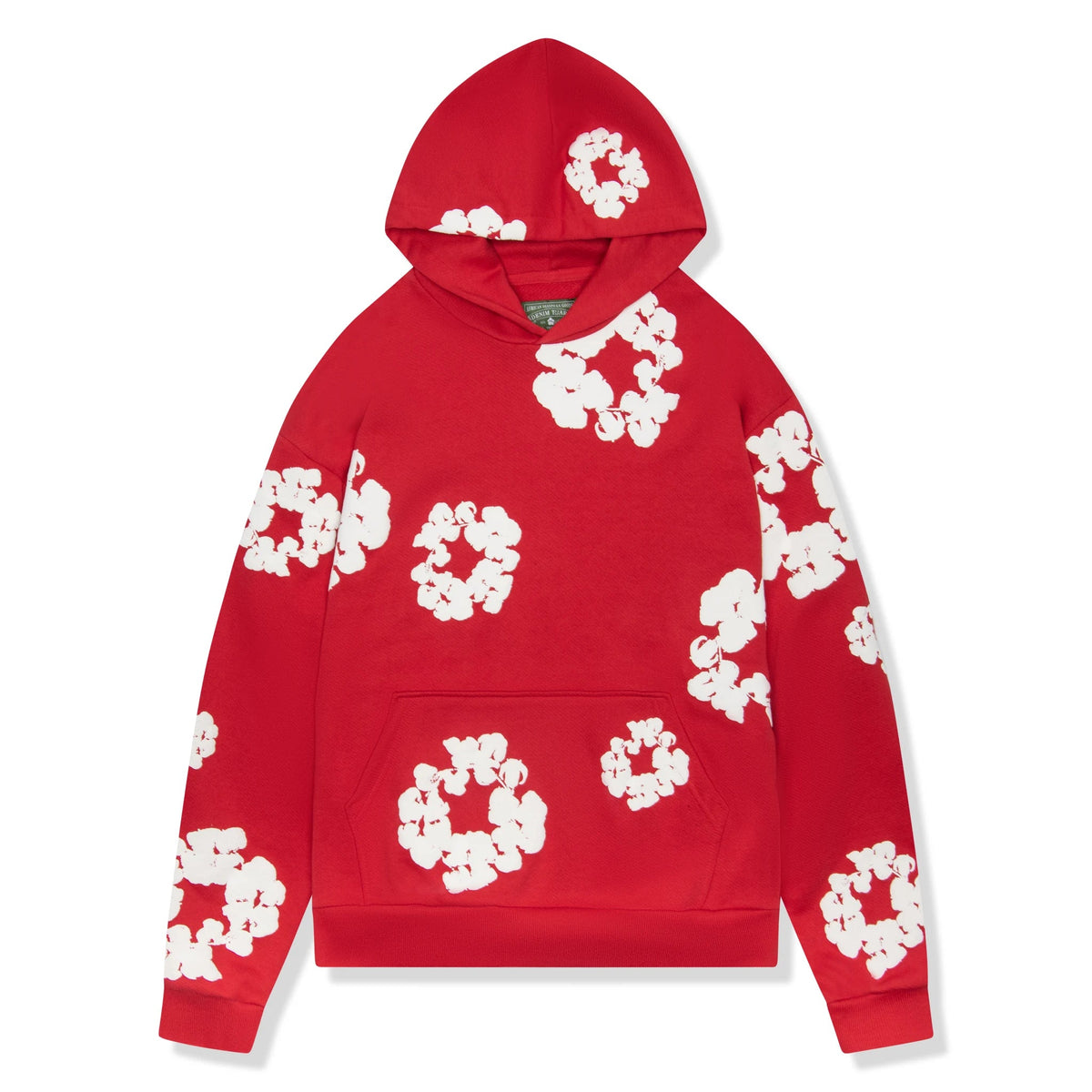 Denim Tears The Cotton Wreath Red Hoodie Main image