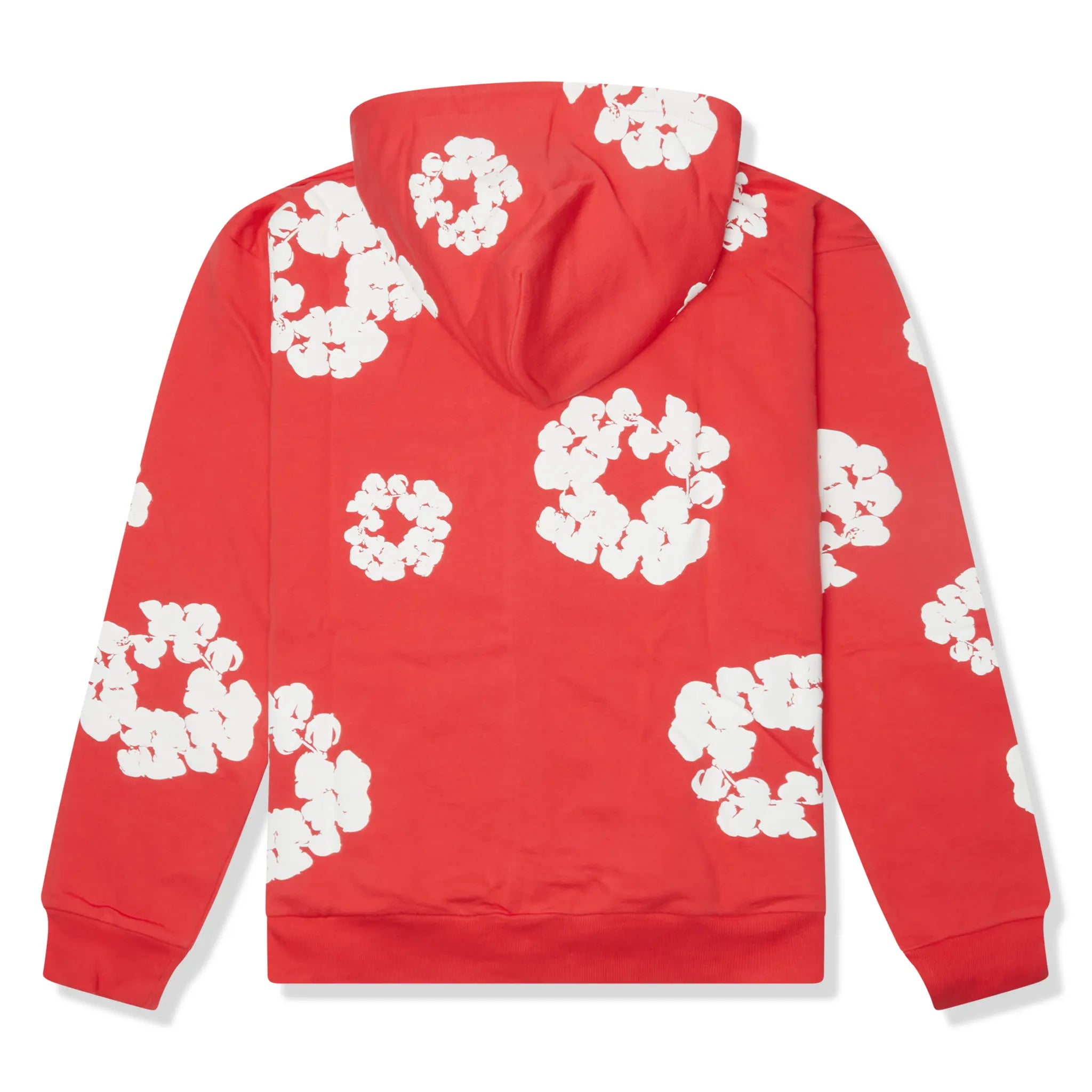 Denim Tears The Cotton Wreath Zip-Up Red Hoodie Secondary image