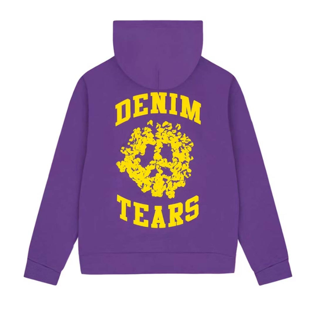 Denim Tears University Zip Up Hoodie Lakers