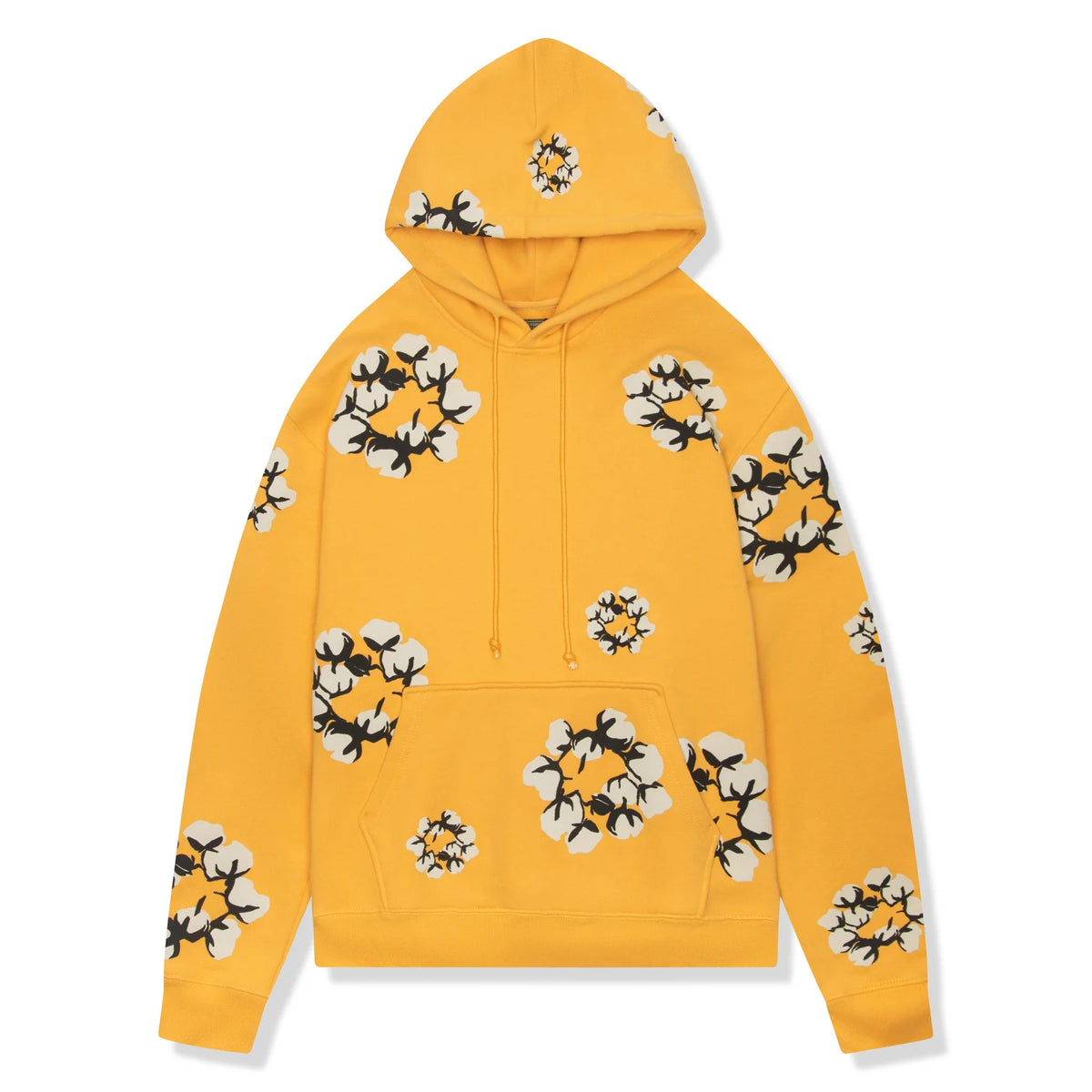 Denim Tears x CPFM Cactus Tears Wreath Yellow Hoodie Main image