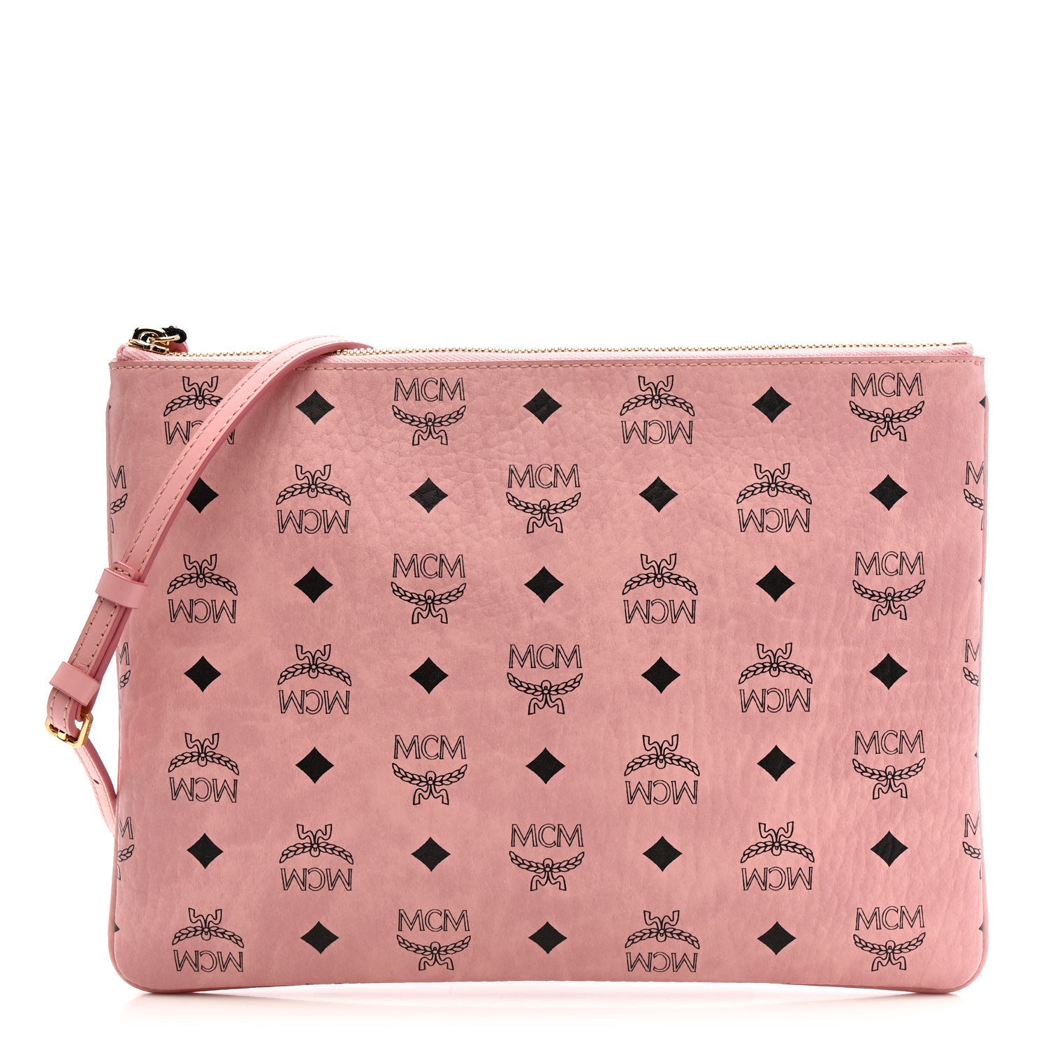 Visetos Medium Crossbody Pouch Soft Pink