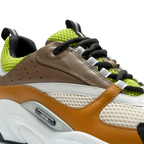 Dior B22 Brown Lime Green Trainer