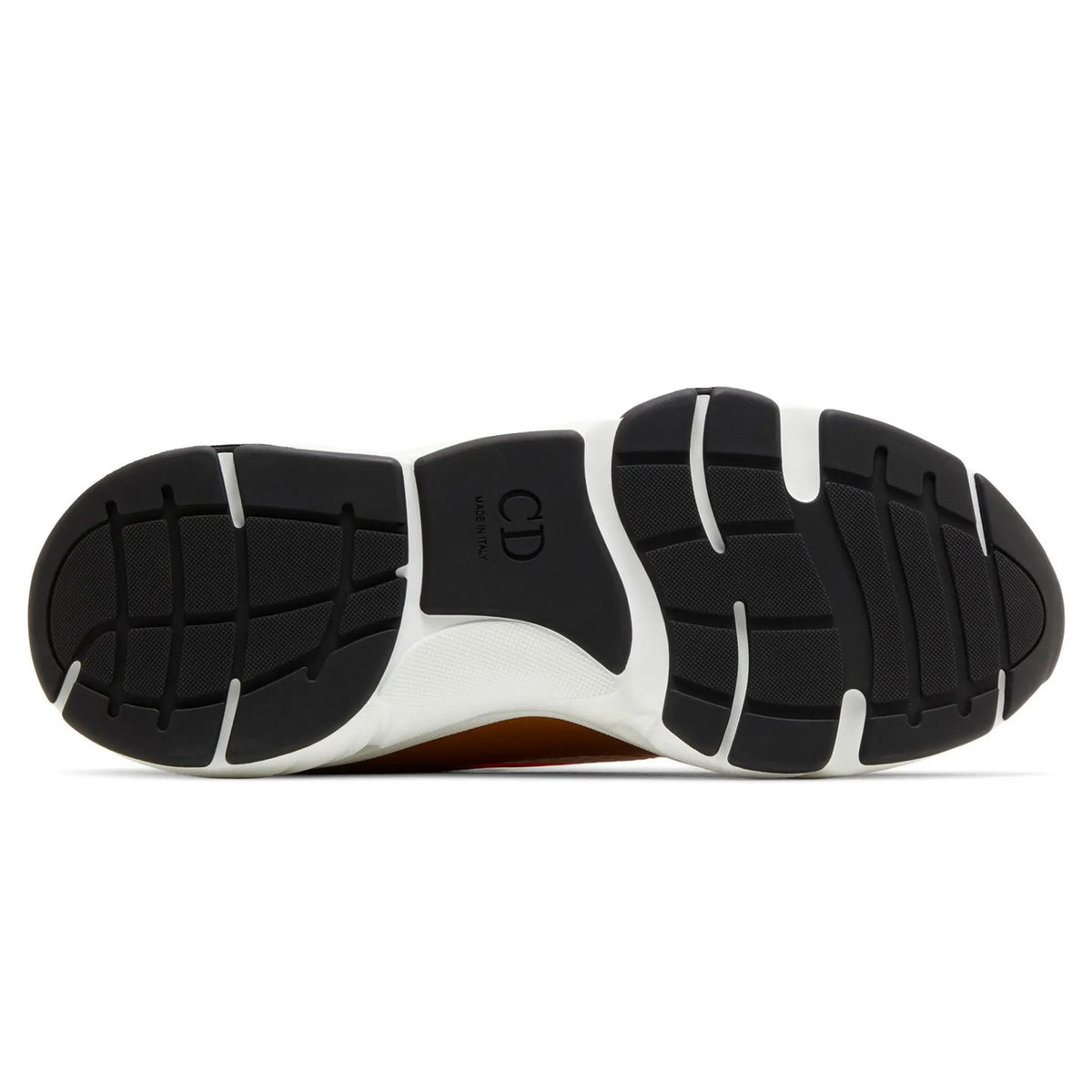 Dior B22 Ebony Camel Yellow Calfskin Trainer
