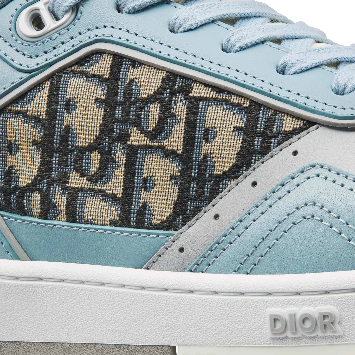 Dior B27 Oblique Light Blue White Low Top Sneaker