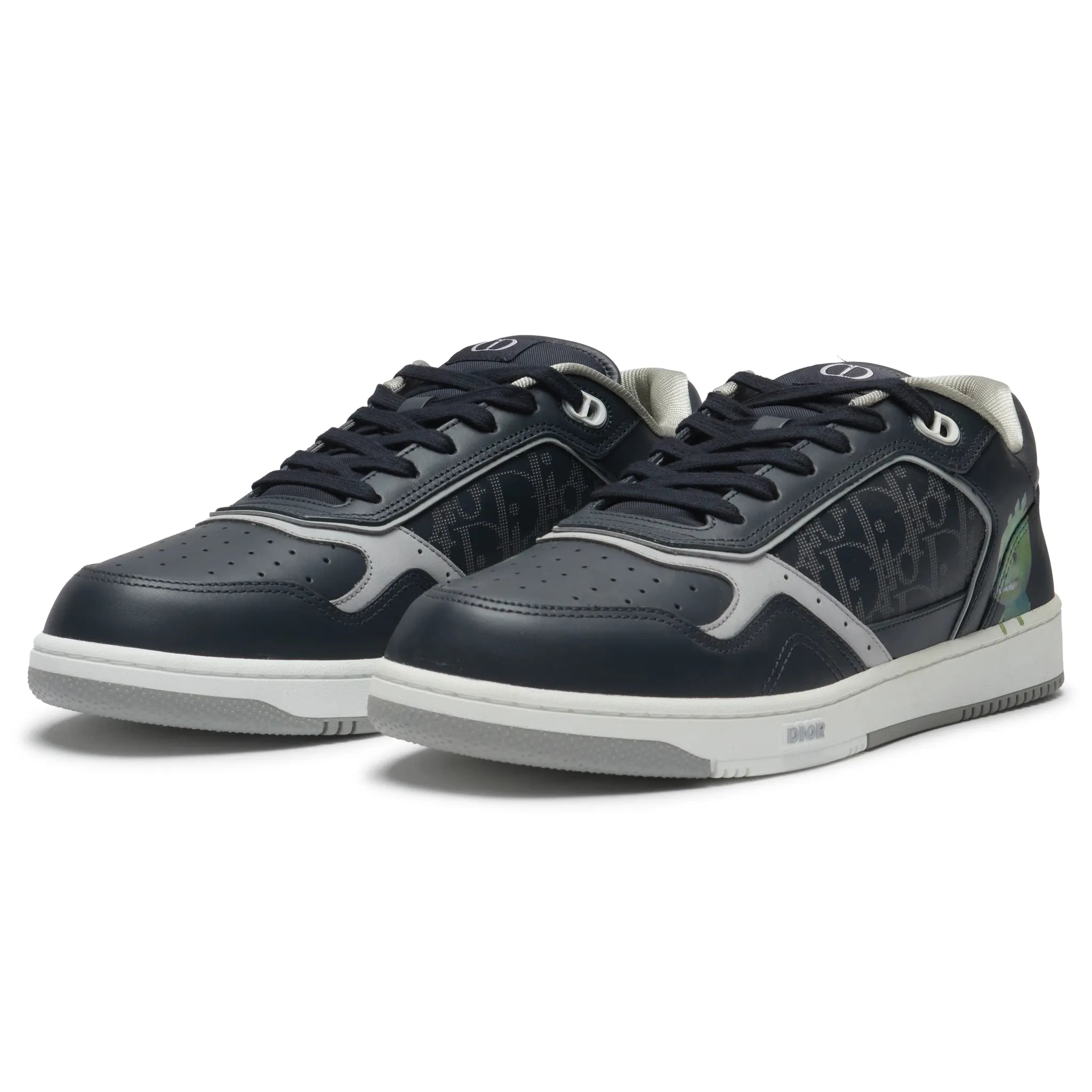 Dior B27 Otani Workshop Navy Smooth Calfskin Sneaker Secondary image