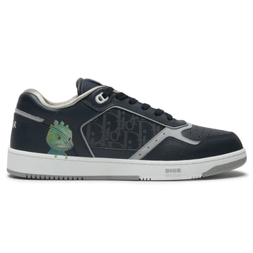 Dior B27 Otani Workshop Navy Smooth Calfskin Sneaker