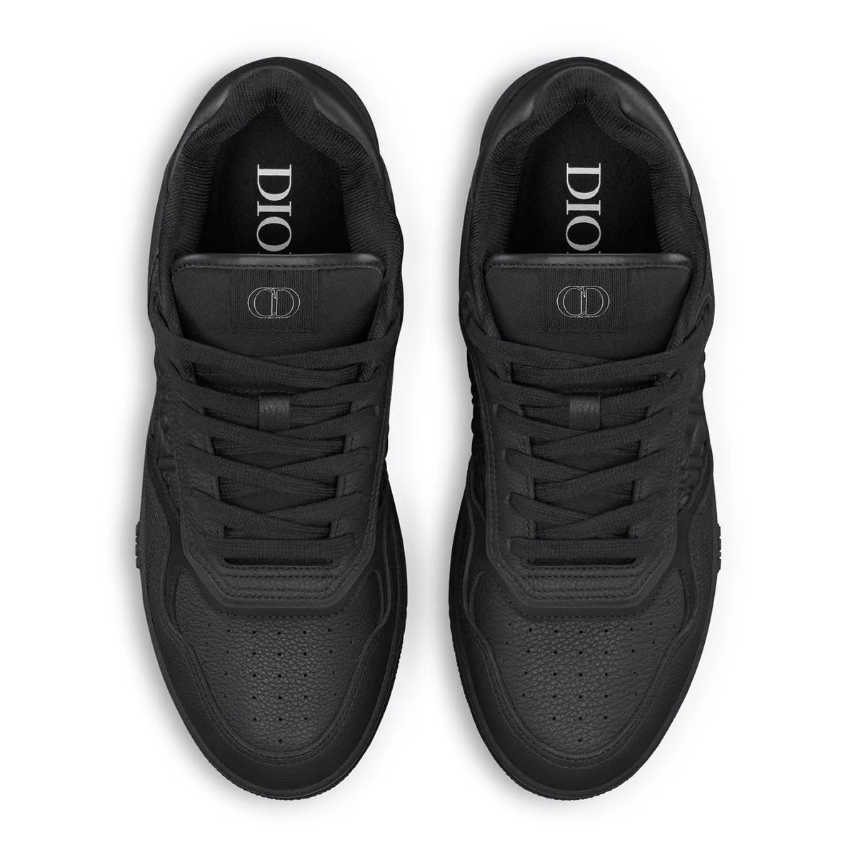 Dior B27 Uptown Black Grained Calfskin Sneaker