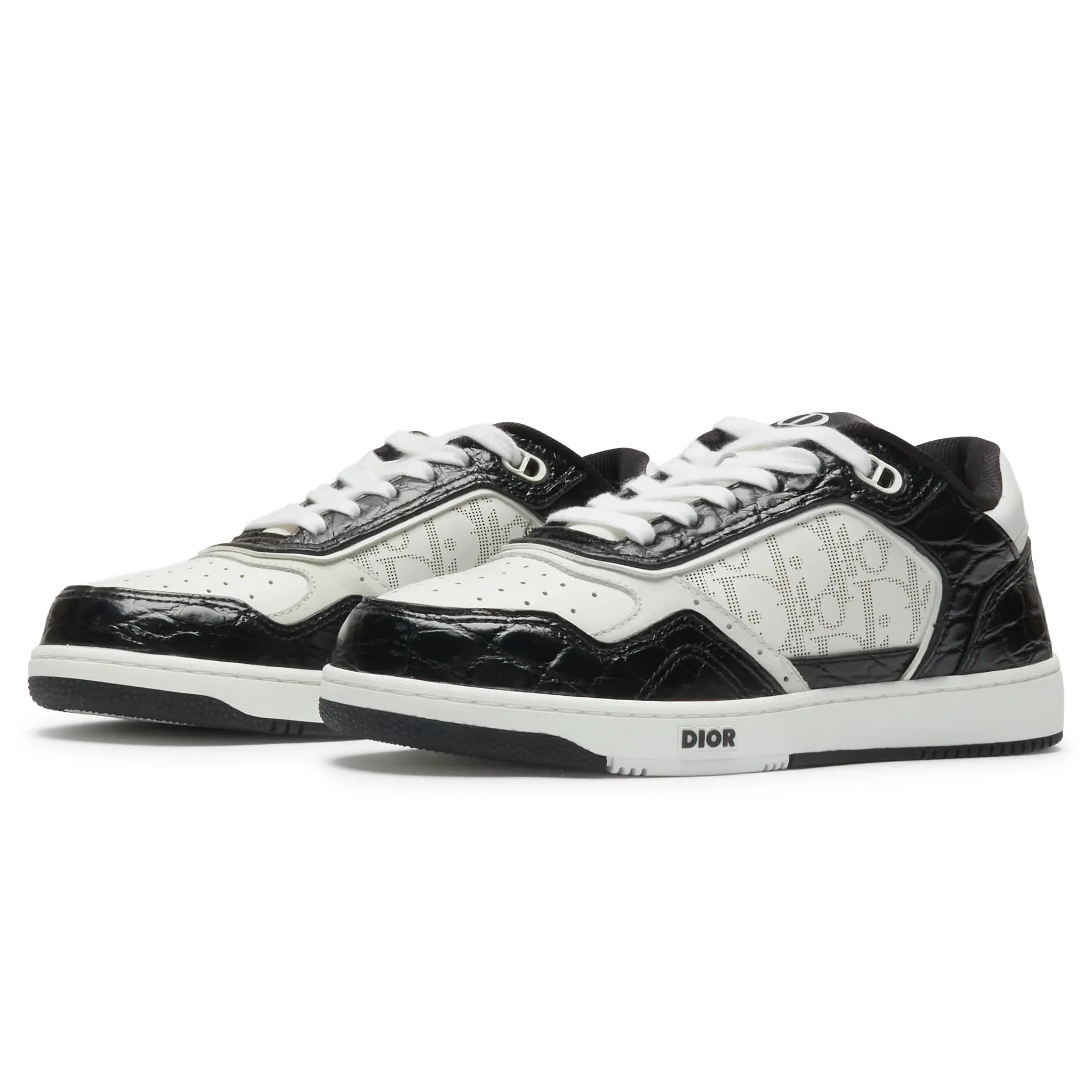 Dior B27 Uptown Black White Python Sneaker Secondary image