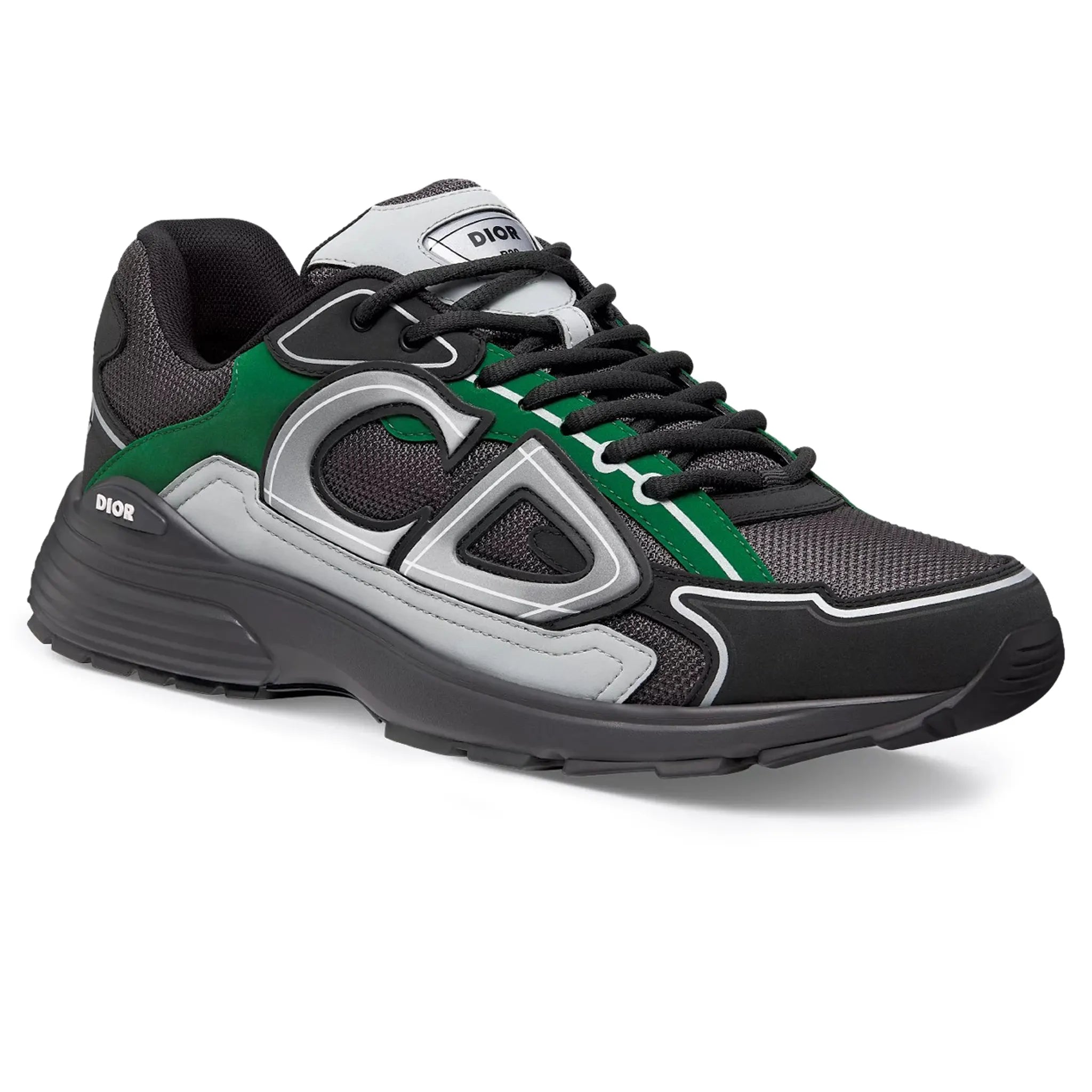 Dior B30 Mesh Deep Grey Green Black Trainer Secondary image