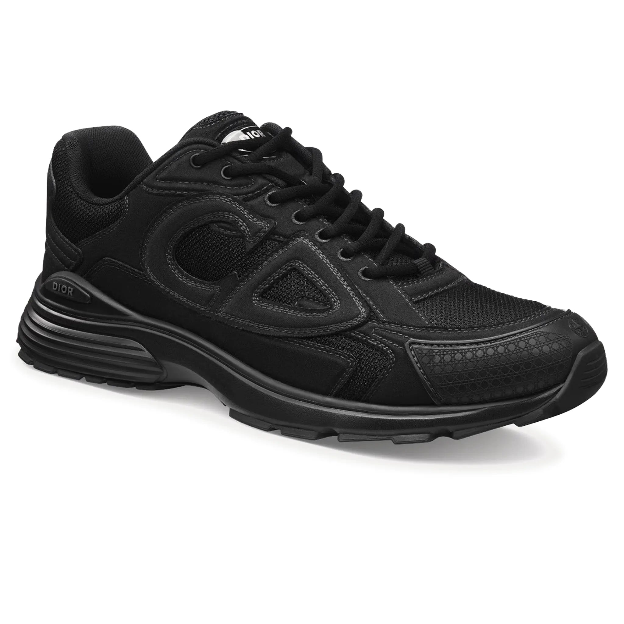 Dior x Stone Island B30 Mesh Black Trainer Secondary image