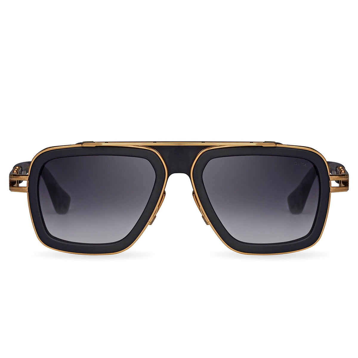 Dita LXN-EVO DTS403-A-01 Black Yellow Gold Sunglasses