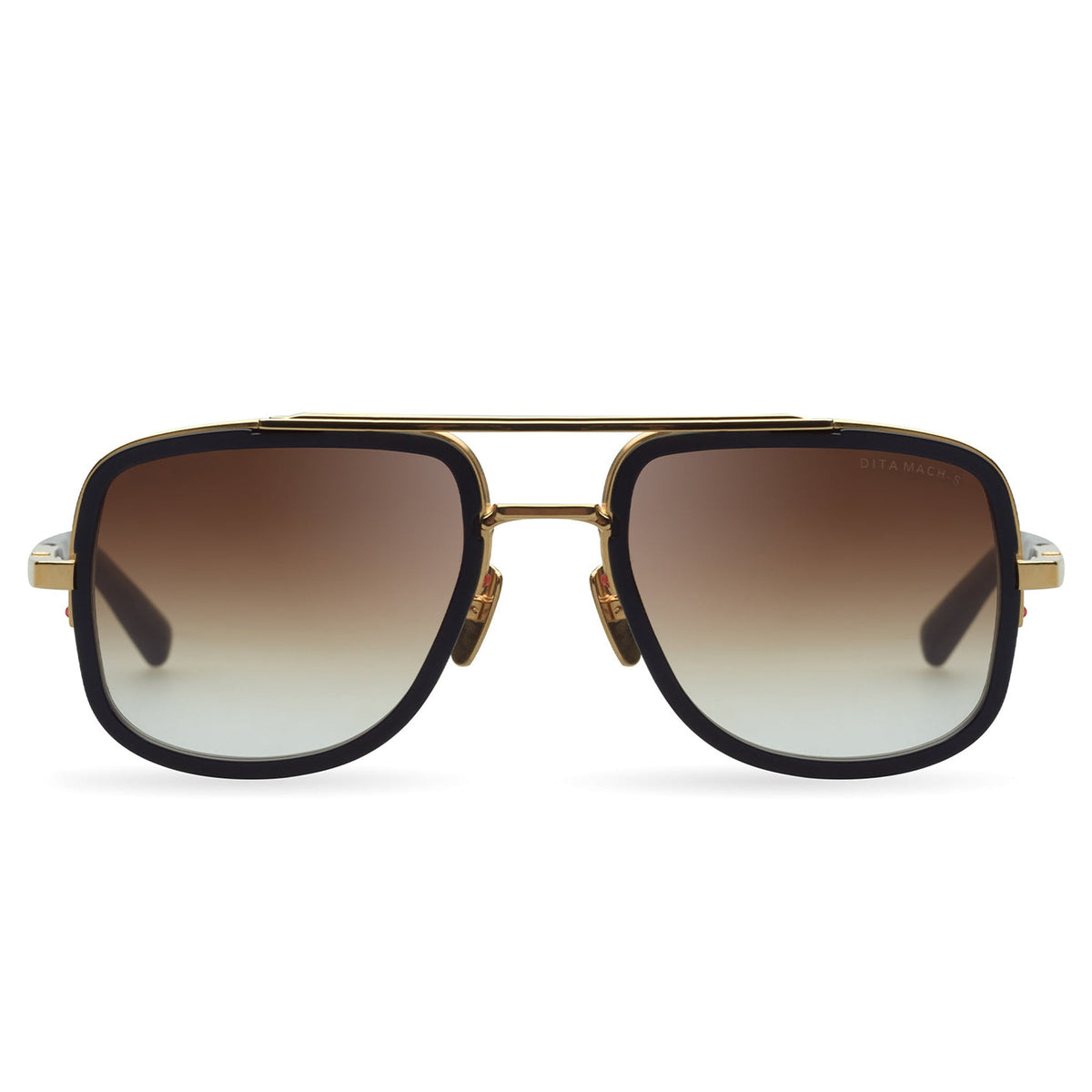 Dita Mach S DTS412-A-01 Yellow Gold Black Sunglasses