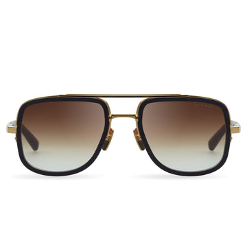 Dita Mach S DTS412-A-01 Yellow Gold Black Sunglasses