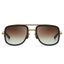 Dita Mach S DTS412-A-01 Yellow Gold Black Sunglasses