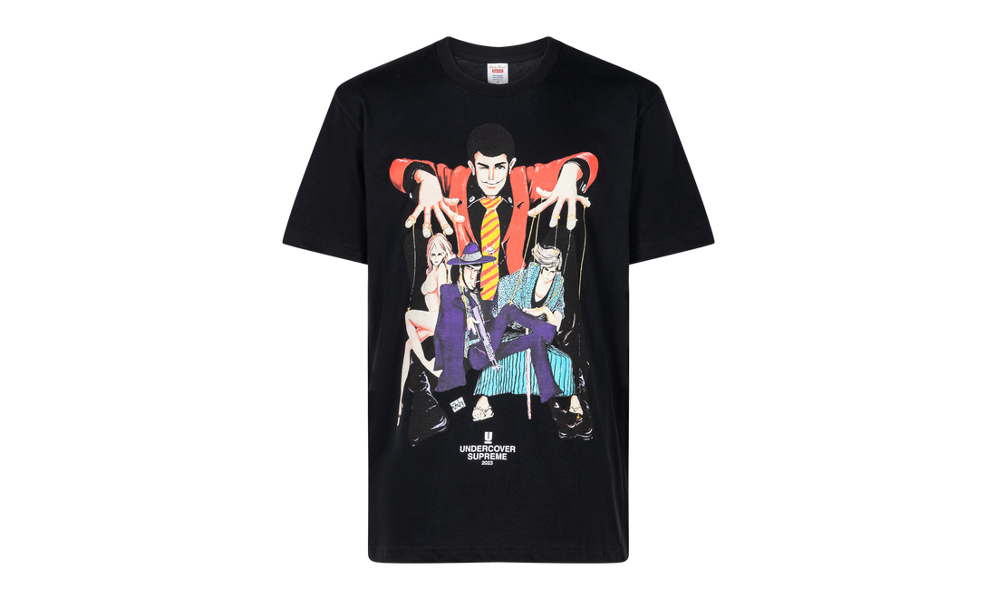 Supreme UNDERCOVER Lupin Tee "Black" SU23139