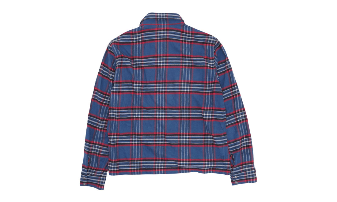 Work Dog Flannel Button Up Shirt "Blue/Red/Multi" CHRM1715