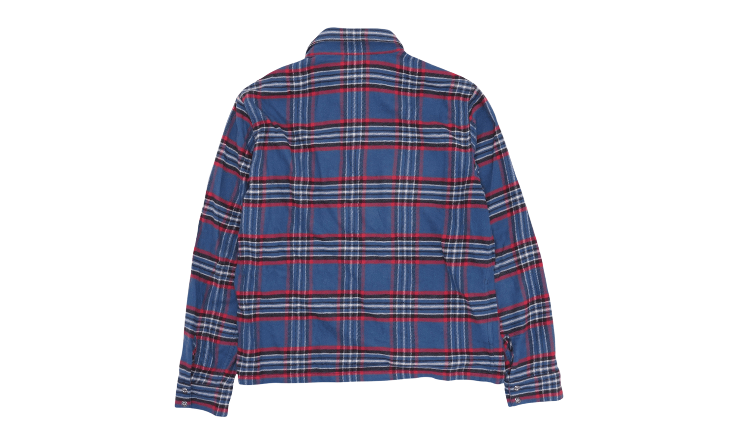Work Dog Flannel Button Up Shirt "Blue/Red/Multi" CHRM1715