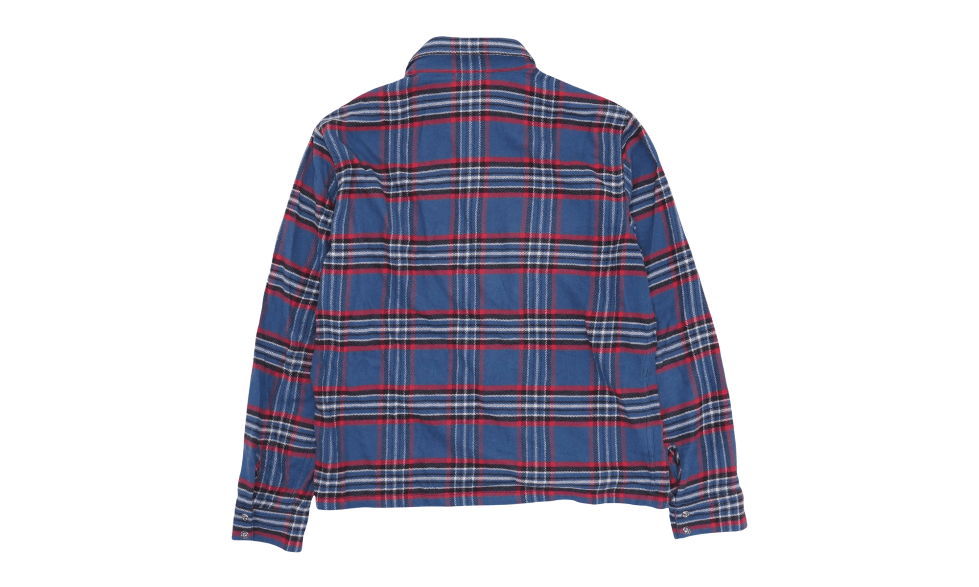 Work Dog Flannel Button Up Shirt "Blue/Red/Multi" CHRM1715