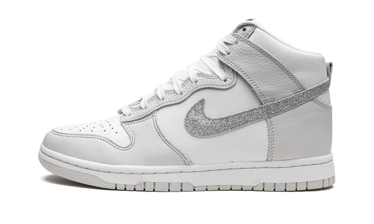 DUNK HIGH MNS WMNS "Silver Swoosh" FJ4578 100