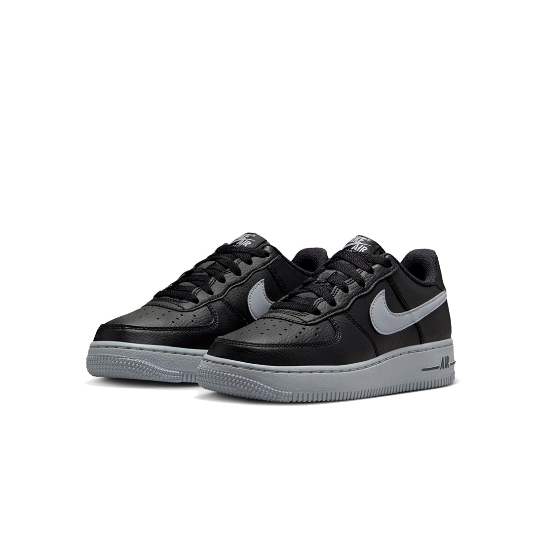 AIR FORCE 1 GS BLACK/ WOLF GREY