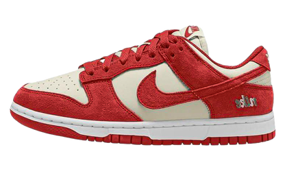 Dunk Low WMNS "Sail White Metallic Silver Light Crimson" IO4244 103