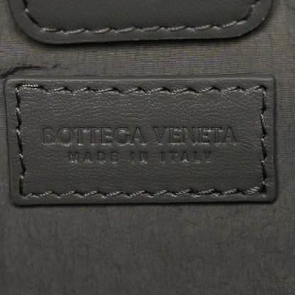 Nappa Intrecciato Dustbag Notte Shoulder Bag Basalt