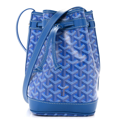 Goyardine Petit Flot Bucket Bag PM Sky Morning
